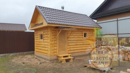Баня 3 на 5 из сруба под ключ